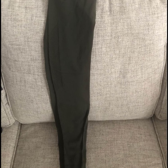 Lululemon Army Green Leggings - Picture 2 of 4